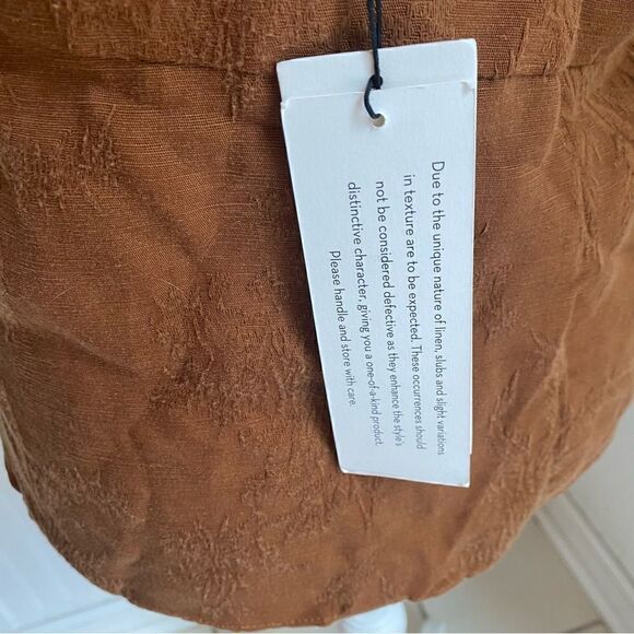 Veronica Beard Belinda Top Bronze Size 10 NWT - Picture 8 of 9